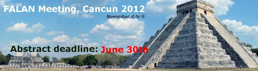 Congresso da FALAN em Cancun, 4-9 de novembro de 2012